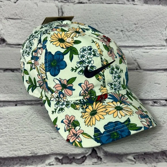 Nike flower golf hat online